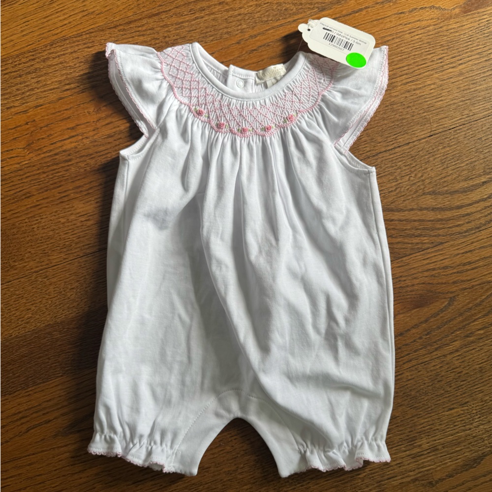 Kissy Kissy White and Pink One Piece
